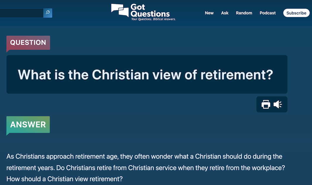 Got Questions website screenshot
