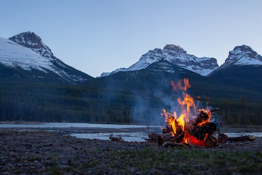 Picture of a fire