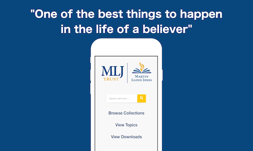MLJ Sermons app mockup